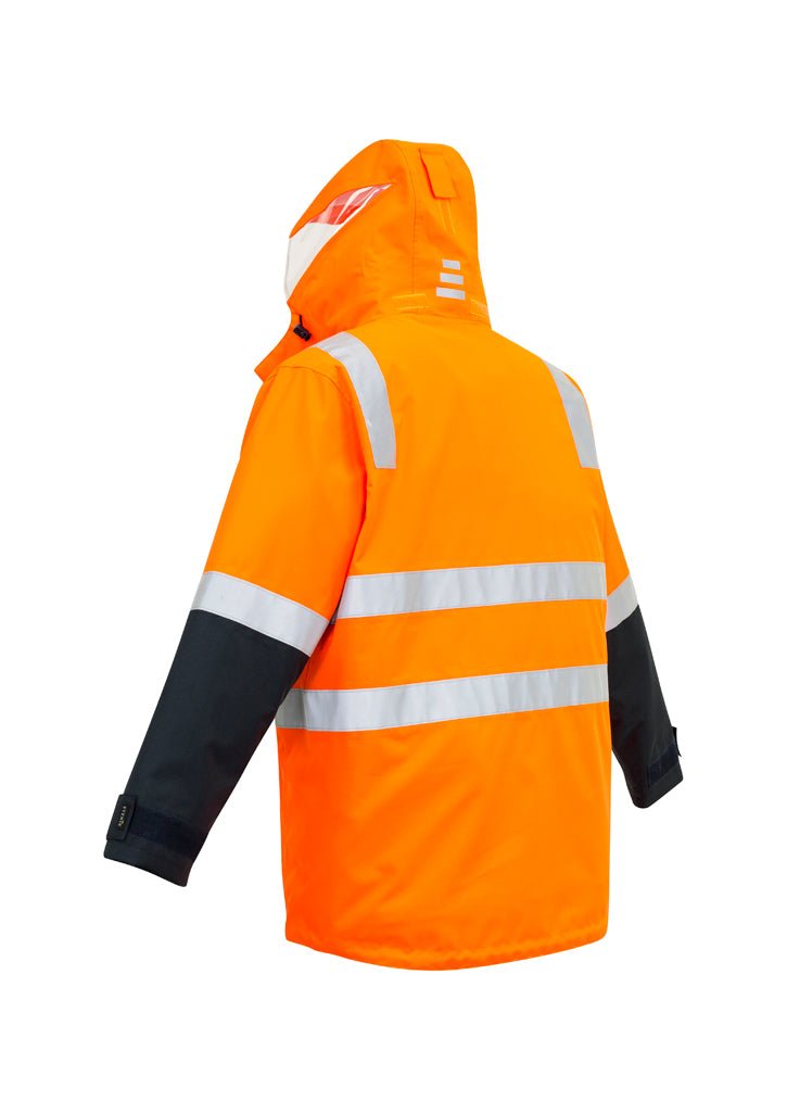 Syzmik Mens Hi Vis 4 in 1 Waterproof Jacket ZJ532 - Icon Tshirts