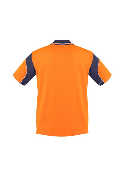 Syzmik Mens Hi Vis Aztec Polo - Short Sleeve ZH248 - Icon Tshirts