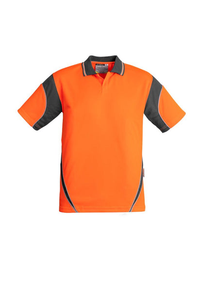 Syzmik Mens Hi Vis Aztec Polo - Short Sleeve ZH248 - Icon Tshirts