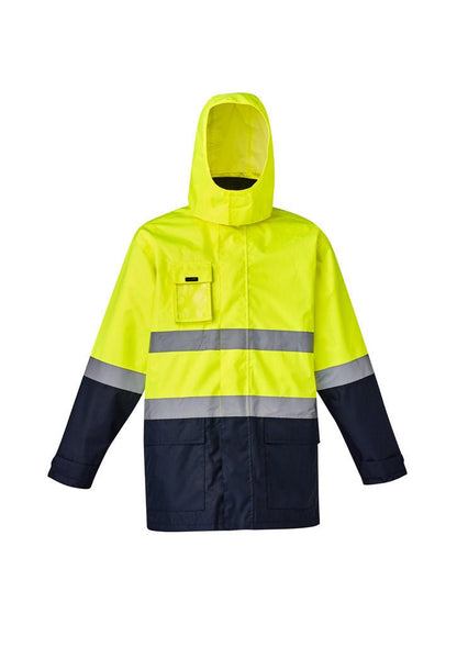 Syzmik Mens Hi Vis Basic 4 in 1 Waterproof Jacket ZJ220 - Icon Tshirts
