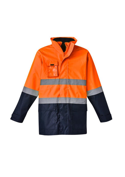 Syzmik Mens Hi Vis Basic 4 in 1 Waterproof Jacket ZJ220 - Icon Tshirts