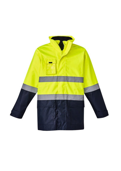 Syzmik Mens Hi Vis Basic 4 in 1 Waterproof Jacket ZJ220 - Icon Tshirts