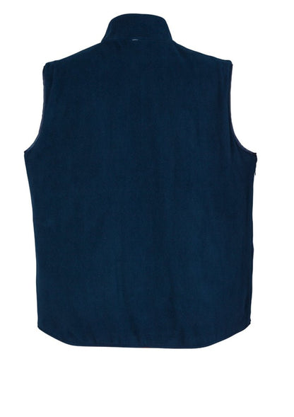 Syzmik Mens Hi Vis Lightweight Fleece Lined Vest ZV358 - Icon Tshirts