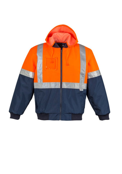 Syzmik Mens HI Vis Quilted Flying Jacket ZJ351 - Icon Tshirts