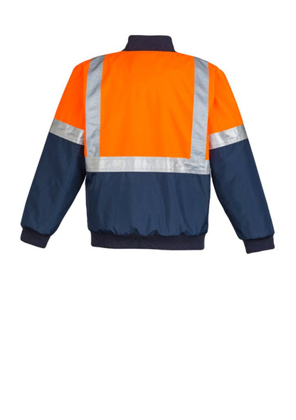 Syzmik Mens HI Vis Quilted Flying Jacket ZJ351 - Icon Tshirts