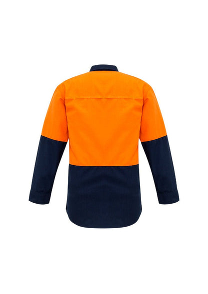 Syzmik Mens Hi Vis Spliced Shirt ZW138 - Icon Tshirts