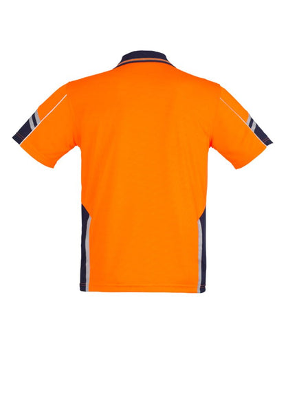 Syzmik Mens Hi Vis Squad S/S Polo ZH237 - Icon Tshirts