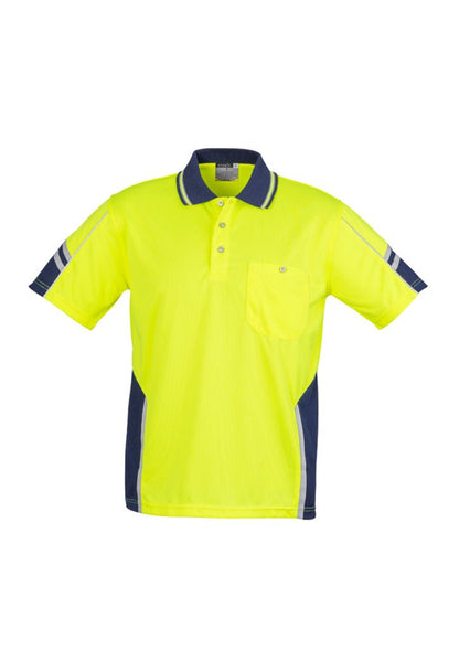 Syzmik Mens Hi Vis Squad S/S Polo ZH237 - Icon Tshirts