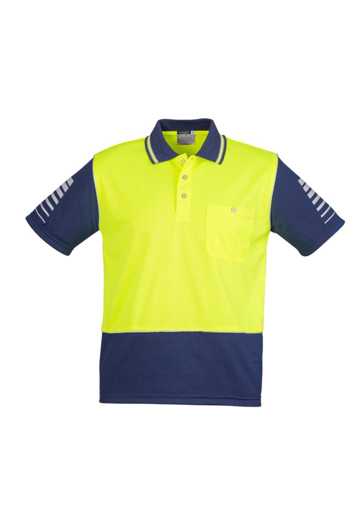 Syzmik Mens Hi Vis Zone Polo ZH236 - Icon Tshirts