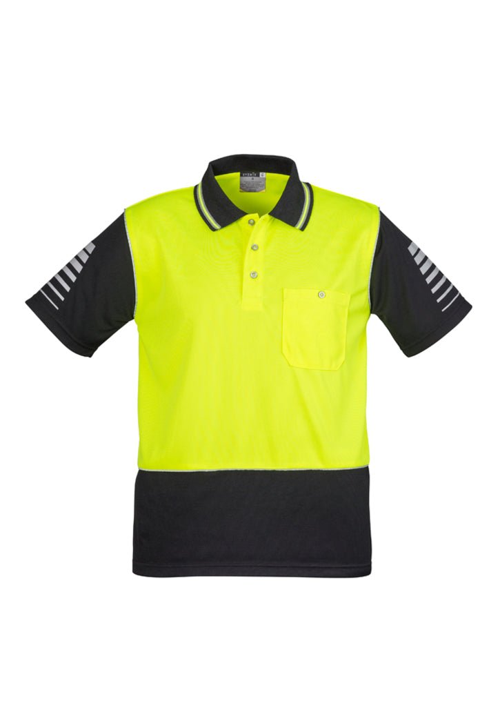 Syzmik Mens Hi Vis Zone Polo ZH236 - Icon Tshirts