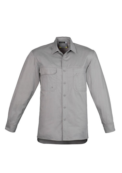 Syzmik Mens Lightweight Tradie L/S Shirt ZW121 - Icon Tshirts