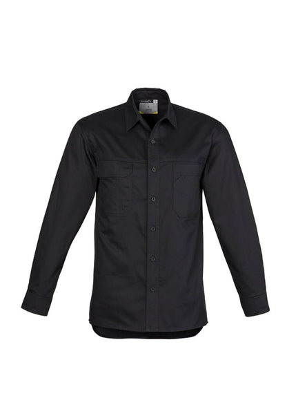 Syzmik Mens Lightweight Tradie L/S Shirt ZW121 - Icon Tshirts