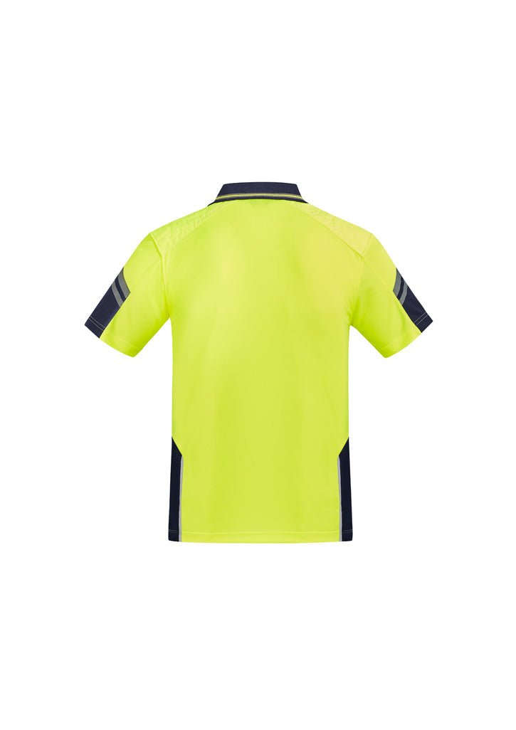 Syzmik Mens Reinforced Hi Vis Squad S/S Polo ZH465 - Icon Tshirts