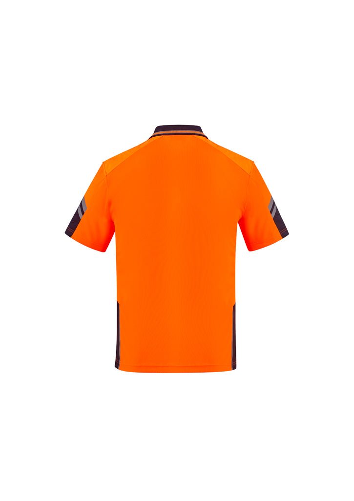 Syzmik Mens Reinforced Hi Vis Squad S/S Polo ZH465 - Icon Tshirts