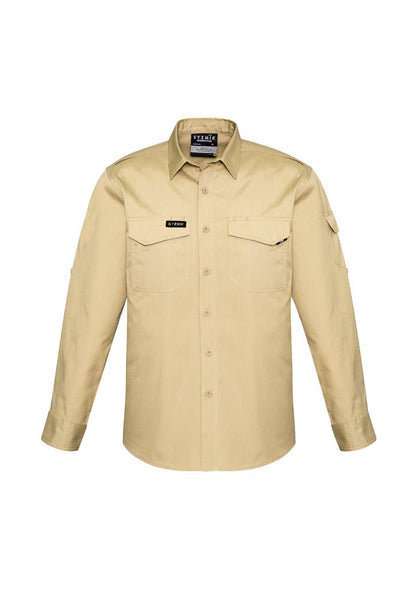 Syzmik Mens Rugged Cooling Mens L/S Shirt ZW400 - Icon Tshirts