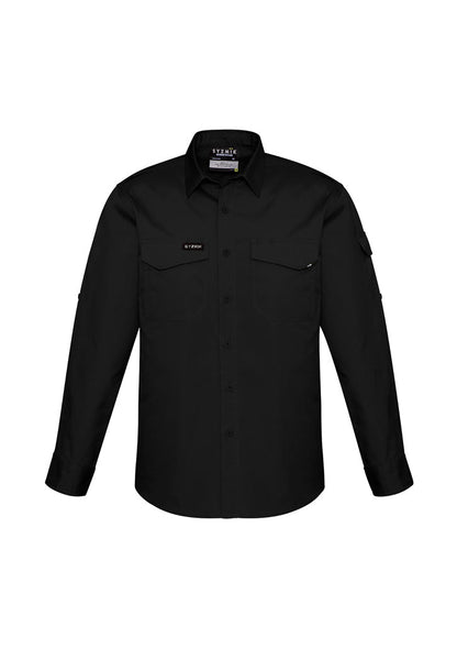 Syzmik Mens Rugged Cooling Mens L/S Shirt ZW400 - Icon Tshirts