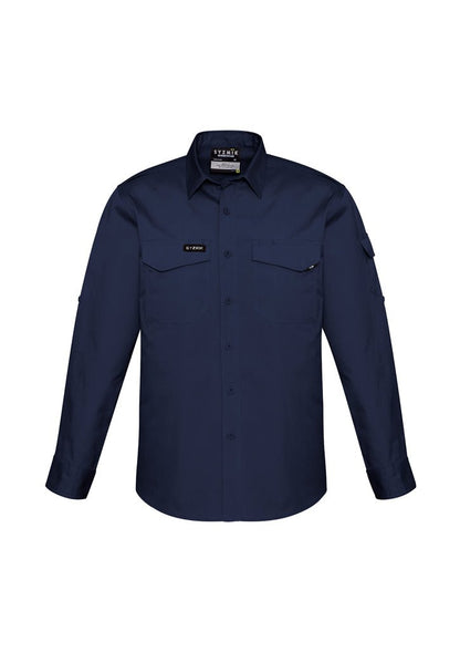 Syzmik Mens Rugged Cooling Mens L/S Shirt ZW400 - Icon Tshirts