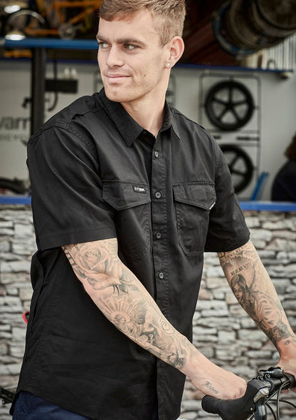 Syzmik Mens Rugged Cooling Mens S/S Shirt ZW405 - Icon Tshirts