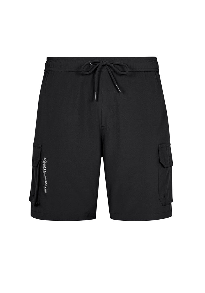 Syzmik Mens Streetworx Stretch Work Board Short ZS240 - Icon Tshirts