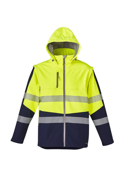 Syzmik Unisex 2 in 1 Stretch Softshell Taped Jacket ZJ453 - Icon Tshirts