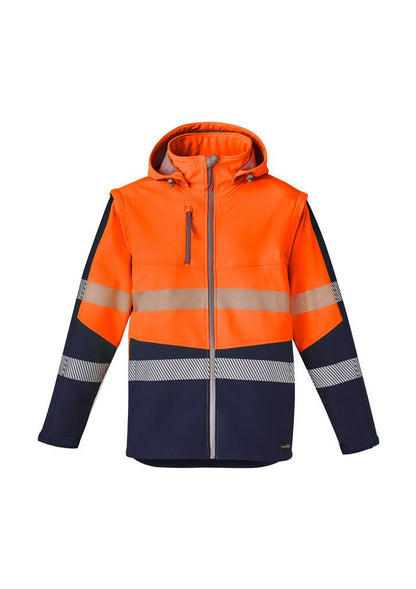 Syzmik Unisex 2 in 1 Stretch Softshell Taped Jacket ZJ453 - Icon Tshirts