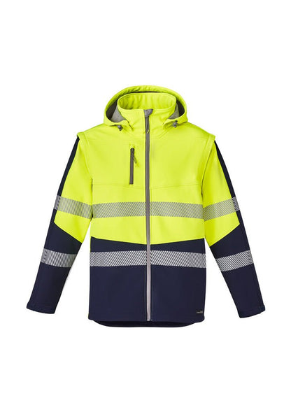 Syzmik Unisex 2 in 1 Stretch Softshell Taped Jacket ZJ453 - Icon Tshirts