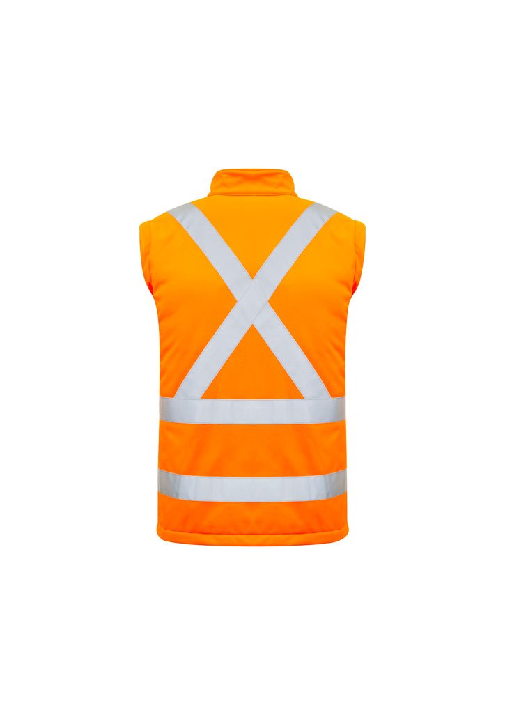 Syzmik Unisex Hi Vis 2 in 1 X Back Soft Shell Jacket ZJ680 - Icon Tshirts