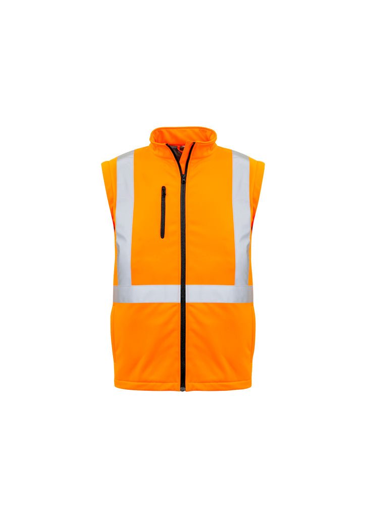 Syzmik Unisex Hi Vis 2 in 1 X Back Soft Shell Jacket ZJ680 - Icon Tshirts