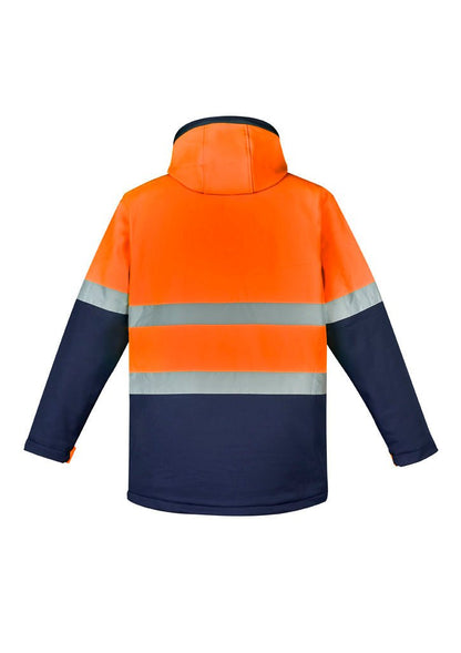 Syzmik Unisex Hi Vis Antarctic Softshell Taped Jacket ZJ553 - Icon Tshirts