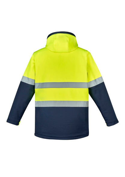 Syzmik Unisex Hi Vis Antarctic Softshell Taped Jacket ZJ553 - Icon Tshirts