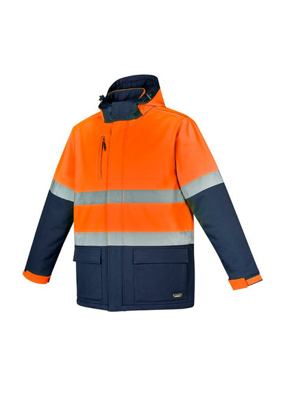 Syzmik Unisex Hi Vis Antarctic Softshell Taped Jacket ZJ553 - Icon Tshirts