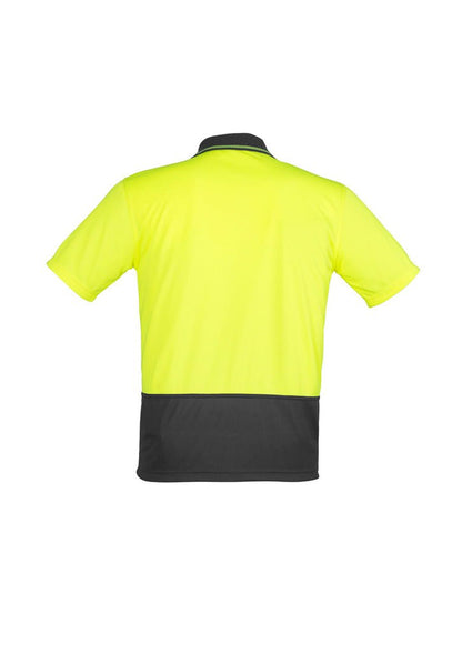 Syzmik Unisex Hi Vis Basic Spliced Polo - Short Sleeve ZH231 - Icon Tshirts