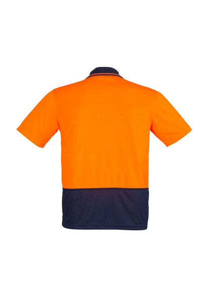 Syzmik Unisex Hi Vis Basic Spliced Polo - Short Sleeve ZH231 - Icon Tshirts