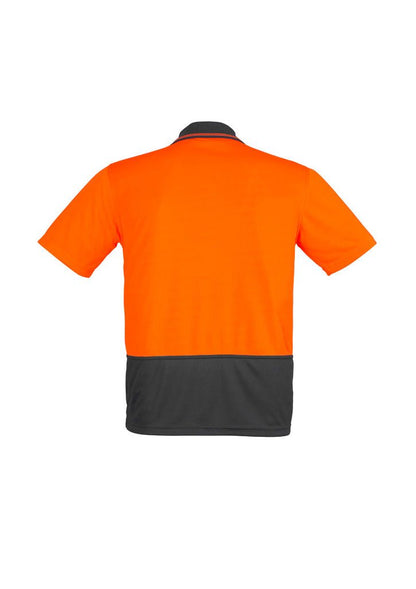 Syzmik Unisex Hi Vis Basic Spliced Polo - Short Sleeve ZH231 - Icon Tshirts