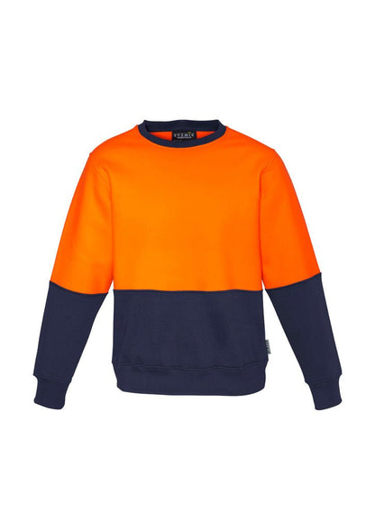 Syzmik Unisex Hi Vis Crew Sweatshirt ZT475 - Icon Tshirts