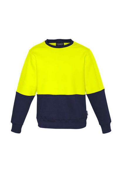 Syzmik Unisex Hi Vis Crew Sweatshirt ZT475 - Icon Tshirts
