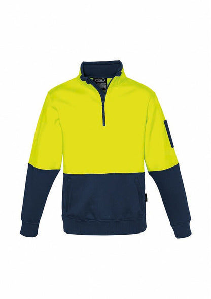 Syzmik Unisex Hi Vis Half Zip Pullover ZT476 - Icon Tshirts