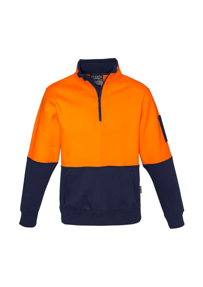 Syzmik Unisex Hi Vis Half Zip Pullover ZT476 - Icon Tshirts