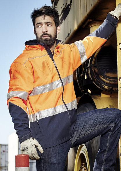 Syzmik Unisex Hi Vis Soft Shell Jacket ZJ353 - Icon Tshirts