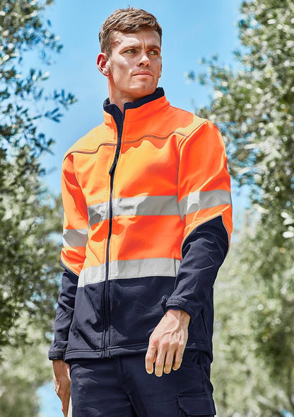 Syzmik Unisex Hi Vis Soft Shell Jacket ZJ353 - Icon Tshirts