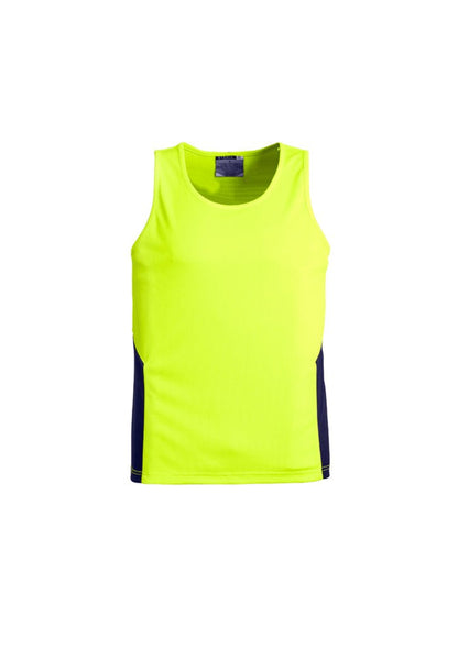 Syzmik Unisex Hi Vis Squad Singlet ZH239 - Icon Tshirts
