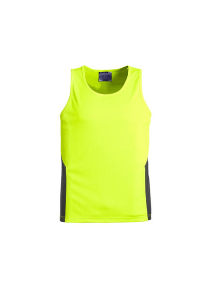 Syzmik Unisex Hi Vis Squad Singlet ZH239 - Icon Tshirts
