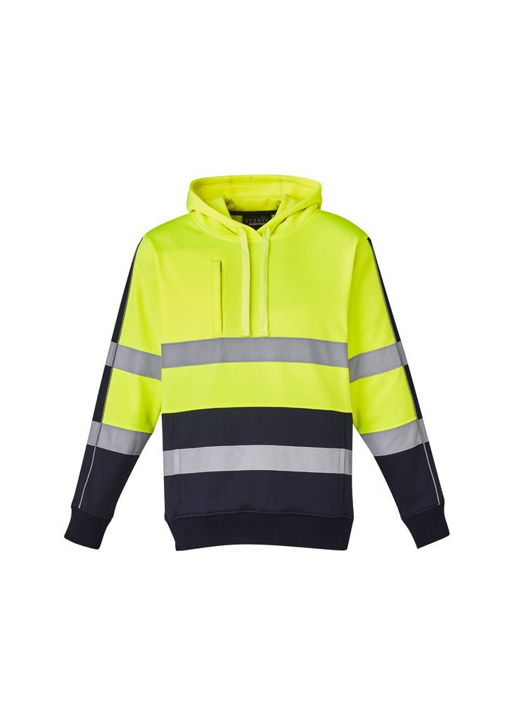 Syzmik Unisex Hi Vis Stretch Taped Hoodie ZT483 - Icon Tshirts