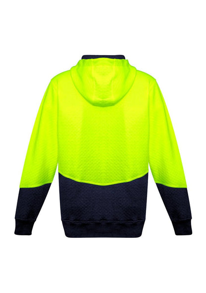 Syzmik Unisex Hi Vis Textured Jacquard Hoodie ZT477 - Icon Tshirts