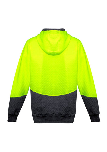 Syzmik Unisex Hi Vis Textured Jacquard Hoodie ZT477 - Icon Tshirts