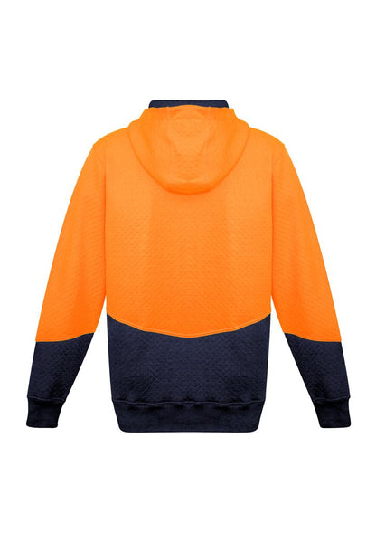 Syzmik Unisex Hi Vis Textured Jacquard Hoodie ZT477 - Icon Tshirts