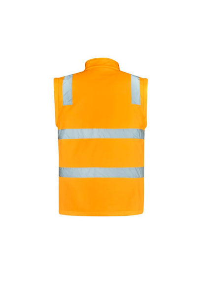 Syzmik Unisex Hi Vis Vic Rail 2 in 1 Softshell Jacket ZJ780 - Icon Tshirts