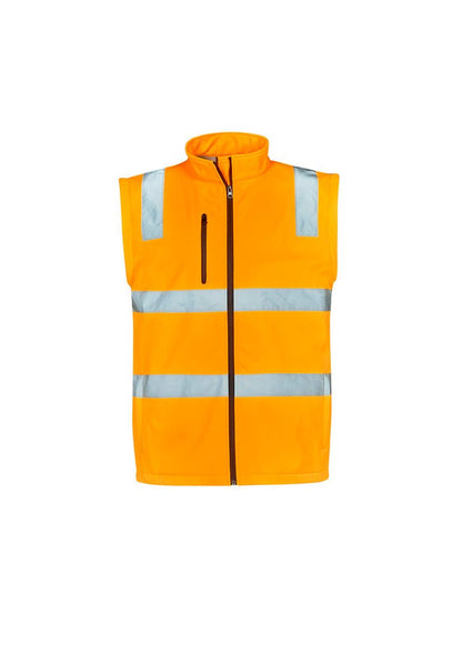 Syzmik Unisex Hi Vis Vic Rail 2 in 1 Softshell Jacket ZJ780 - Icon Tshirts