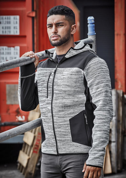 Syzmik Unisex Streetworx Reinforced Knit Hoodie ZT360 - Icon Tshirts