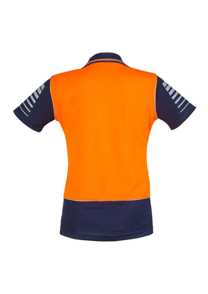 Syzmik Womens Hi Vis Zone Polo ZHL236 - Icon Tshirts